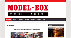 Desktop Screenshot of model-box.ch